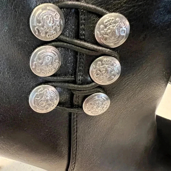 Rialto Black Ankle Boots Size 10 - Picture 2 of 11